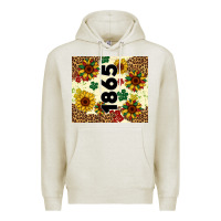 Oatmeal Heather juneteenth 1865 sunflowers Premium Hoodie - Artiststas