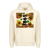 Sandshell juneteenth 1865 sunflowers Premium Hoodie - Artiststas