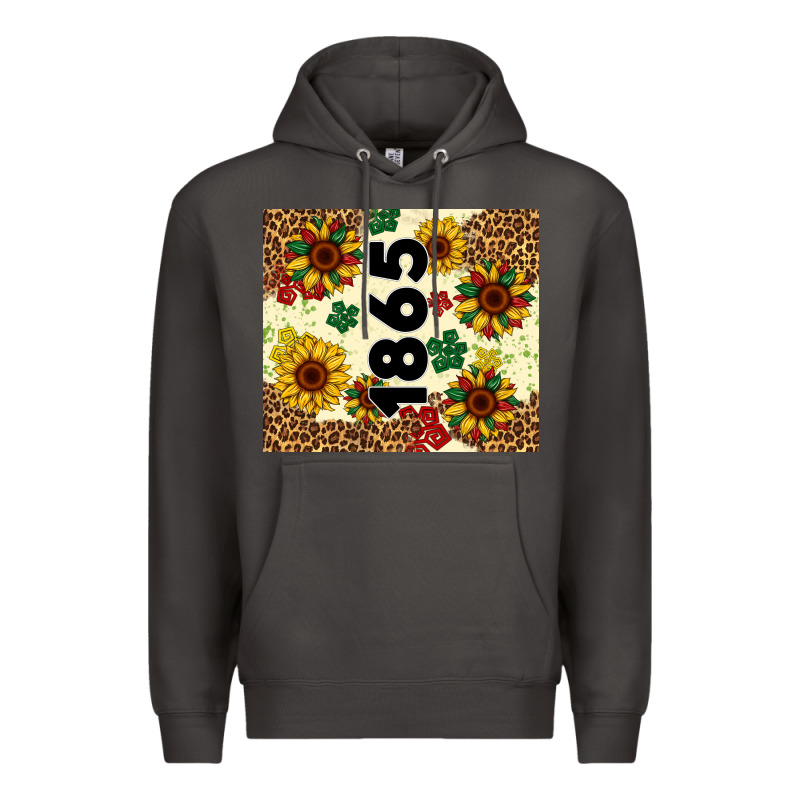 Juneteenth 1865 Sunflowers Premium Hoodie by Artiststas | Teevron