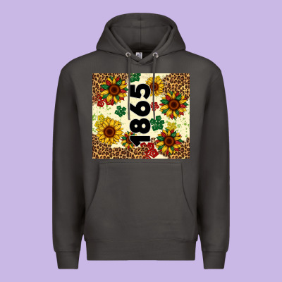 Juneteenth 1865 Sunflowers Premium Hoodie Designed By Artiststas