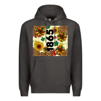 Smoke juneteenth 1865 sunflowers Premium Hoodie - Artiststas