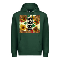 Sports Green juneteenth 1865 sunflowers Premium Hoodie - Artiststas