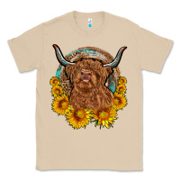 Mushroom cow sunflower leopard Classic Tee - OliviaCreatesArt
