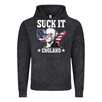 Vintage Black funny george washington suck it england Vintage Hoodie - DesigneFamous