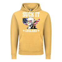 Vintage Mustard funny george washington suck it england Vintage Hoodie - DesigneFamous