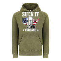 Vintage Olive funny george washington suck it england Vintage Hoodie - DesigneFamous