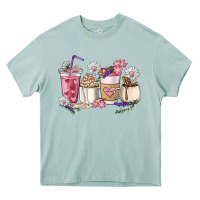 Arona Mama coffee cup mother's day Heavy Core Tee - HowdyJamesFarm