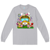 Moon Dust Easter School Bus Long Sleeve Tee - CowhideDigitalArt