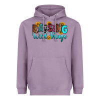 Lavender raising wild things Heavyweight Hoodie - RanaPortraitStore