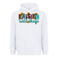 White raising wild things Heavyweight Hoodie - RanaPortraitStore