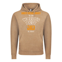 Vintage Coffee anesthesiologist by day worlds best dad by night fathers day Vintage Hoodie - linhVisuals