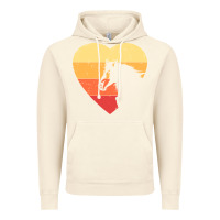 Vintage Artic Vintage Heart Horse Equestrian | Horse lover Vintage Hoodie - linhVisuals