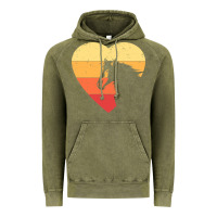 Vintage Olive Vintage Heart Horse Equestrian | Horse lover Vintage Hoodie - linhVisuals