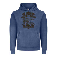 Vintage Denim labyrinth words Vintage Hoodie - linhVisuals