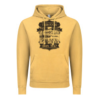 Vintage Mustard labyrinth words Vintage Hoodie - linhVisuals