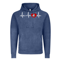 Vintage Denim my heart beats for golf Vintage Hoodie - linhVisuals