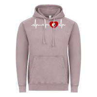 Vintage Zinc my heart beats for golf Vintage Hoodie - linhVisuals