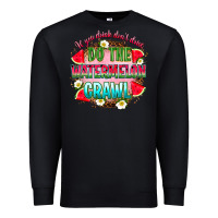 Black if you drink don't drive do the watermelon crawl Premium Sweatshirt - RanaPortraitStore
