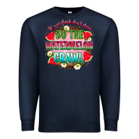 Navy if you drink don't drive do the watermelon crawl Premium Sweatshirt - RanaPortraitStore