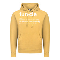 Vintage Mustard funcle Vintage Hoodie - linhVisuals