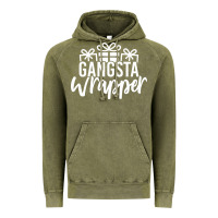 Vintage Olive gangsta wrapper Vintage Hoodie - linhVisuals