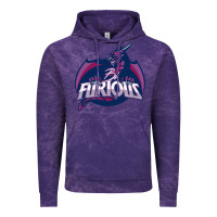 Cloud Purple bi furious   bisexual Vintage Hoodie - linhVisuals