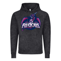 Vintage Black bi furious   bisexual Vintage Hoodie - linhVisuals