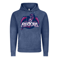 Vintage Denim bi furious   bisexual Vintage Hoodie - linhVisuals