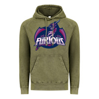 Vintage Olive bi furious   bisexual Vintage Hoodie - linhVisuals
