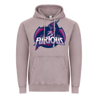 Vintage Zinc bi furious   bisexual Vintage Hoodie - linhVisuals