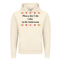 Vintage Artic please don't do coke in the bathroom Vintage Hoodie - linhVisuals