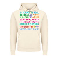 Vintage Artic science is real , black lives matter , love is love , equality , kindn Vintage Hoodie - linhVisuals
