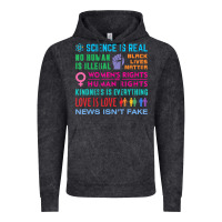 Vintage Black science is real , black lives matter , love is love , equality , kindn Vintage Hoodie - linhVisuals