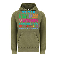 Vintage Olive science is real , black lives matter , love is love , equality , kindn Vintage Hoodie - linhVisuals