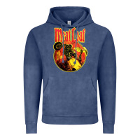 Vintage Denim vintage meatloaf bat out of hell Vintage Hoodie - linhVisuals