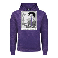 Cloud Purple i've lost control of my life   rugrats Vintage Hoodie - linhVisuals