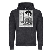 Vintage Black i've lost control of my life   rugrats Vintage Hoodie - linhVisuals