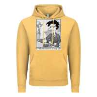 Vintage Mustard i've lost control of my life   rugrats Vintage Hoodie - linhVisuals