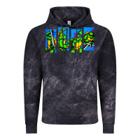 Cloud Black arcade turtles Vintage Hoodie - linhVisuals