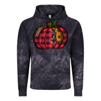Cloud Black Buffalo Pumpkin Vintage Hoodie - CowhideDigitalArt