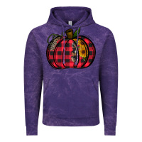 Cloud Purple Buffalo Pumpkin Vintage Hoodie - CowhideDigitalArt