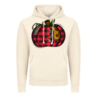Vintage Artic Buffalo Pumpkin Vintage Hoodie - CowhideDigitalArt