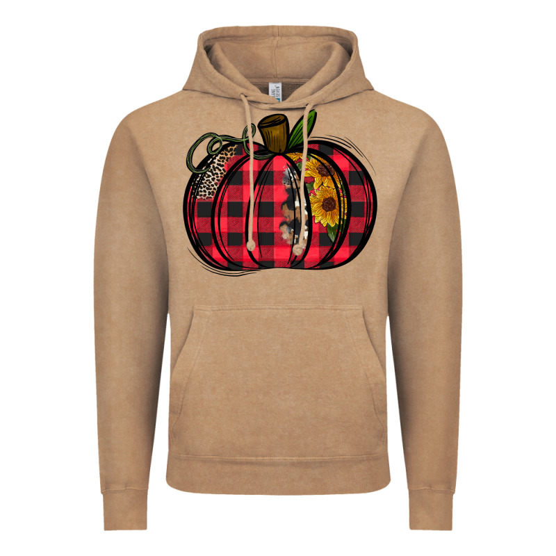 Buffalo Pumpkin Vintage Hoodie by CowhideDigitalArt | Teevron