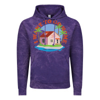 Cloud Purple i want to go home Vintage Hoodie - linhVisuals