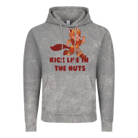 Cloud Rock kick life in the nuts   squirrel girl Vintage Hoodie - linhVisuals