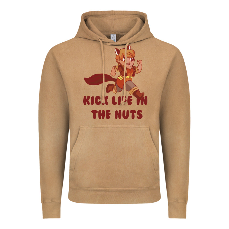 Kick Life In The Nuts   Squirrel Girl Vintage Hoodie by linhVisuals | Teevron