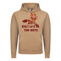 Vintage Coffee kick life in the nuts   squirrel girl Vintage Hoodie - linhVisuals