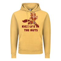 Vintage Mustard kick life in the nuts   squirrel girl Vintage Hoodie - linhVisuals