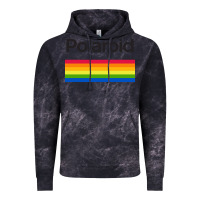 Cloud Black polaroid color spectrum horizontal Vintage Hoodie - linhVisuals