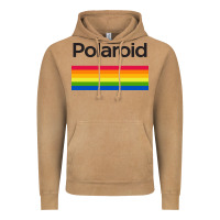Vintage Camel polaroid color spectrum horizontal Vintage Hoodie - linhVisuals